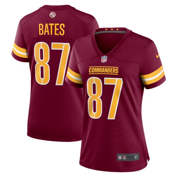 Women’s Washington Commanders John Bates Nike Burgundy Game Jersey