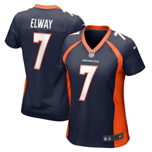 Women’s Denver Broncos John Elway Nike Navy Retired Player Jersey