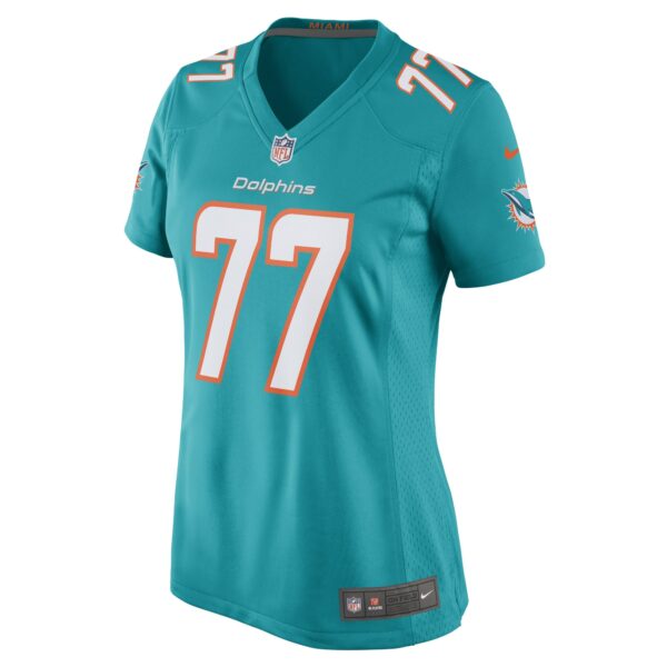 Women’s Miami Dolphins John Jenkins Nike Aqua Game Player Jersey