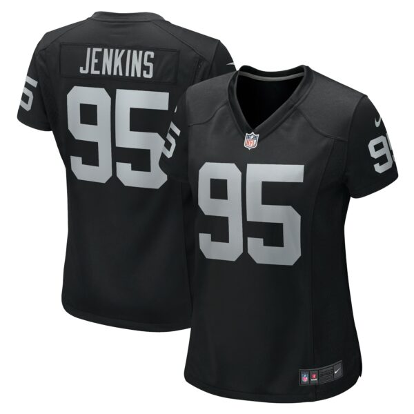 Women’s Las Vegas Raiders John Jenkins Nike Black Game Jersey