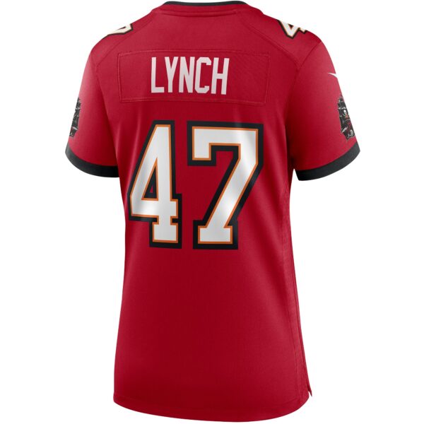 Women’s Tampa Bay Buccaneers John Lynch Nike Red Game Retired Player Jersey