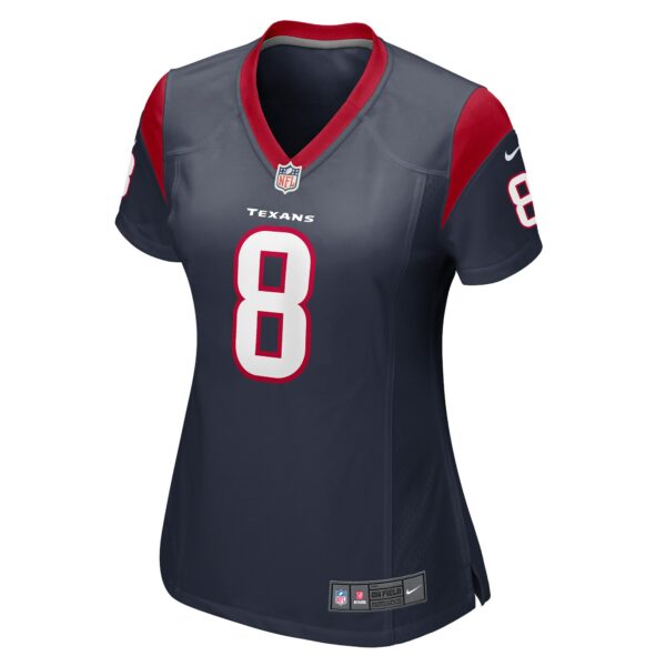 Women’s Houston Texans John Metchie III Nike Navy Game Player Jersey