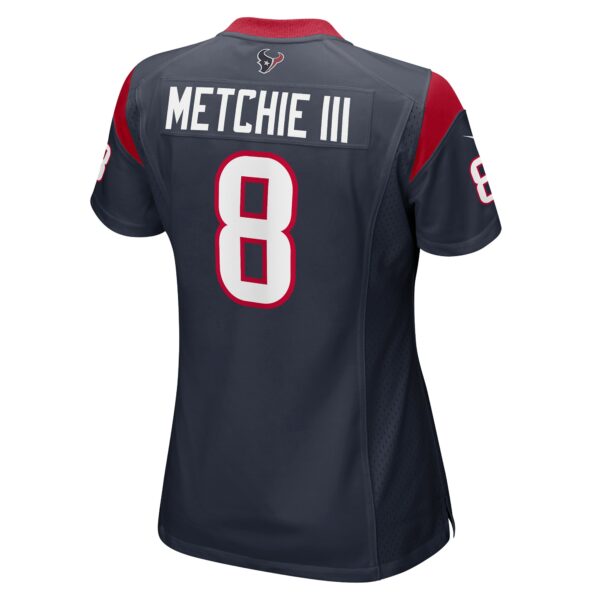 Women’s Houston Texans John Metchie III Nike Navy Game Player Jersey