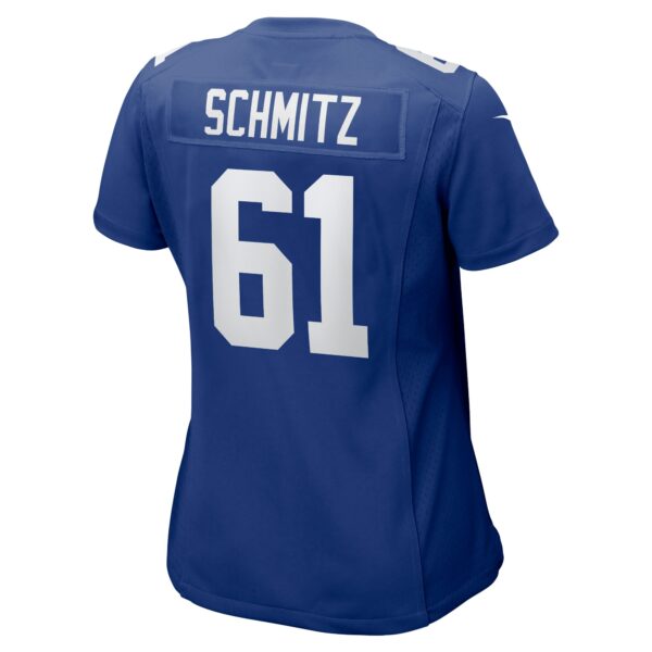 Women’s New York Giants John Michael Schmitz Nike Royal Team Game Jersey