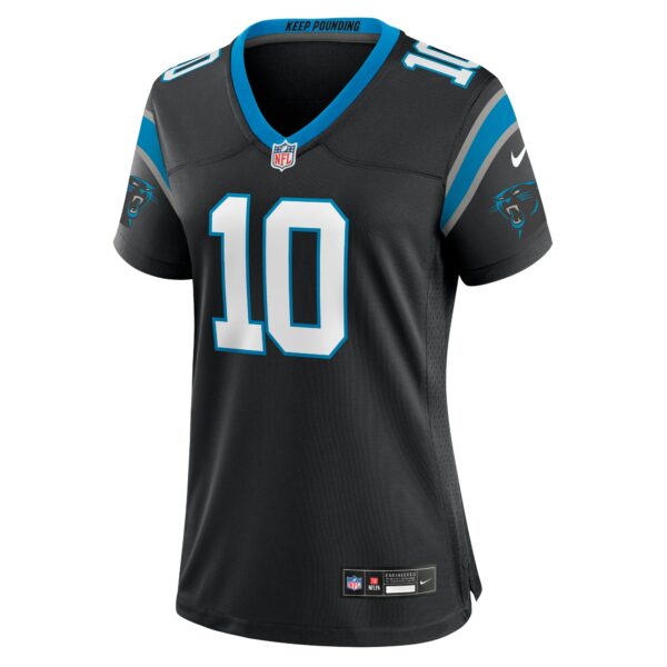 Women’s Carolina Panthers Johnny Hekker Nike Black Team Game Jersey