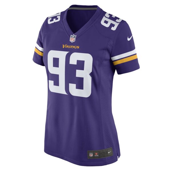 Women’s Minnesota Vikings Jonathan Bullard Nike Purple Game Player Jersey