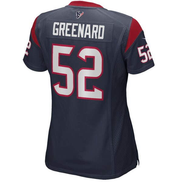 Women’s Houston Texans Jonathan Greenard Nike Navy Game Jersey