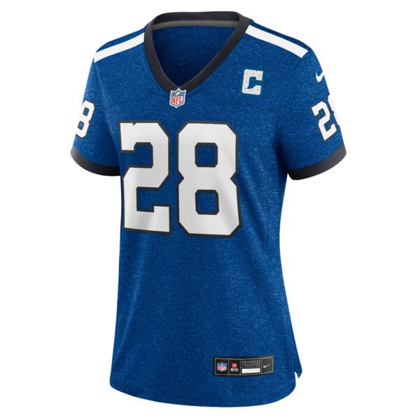 Women’s Indianapolis Colts Jonathan Taylor Nike Blue Player Jersey