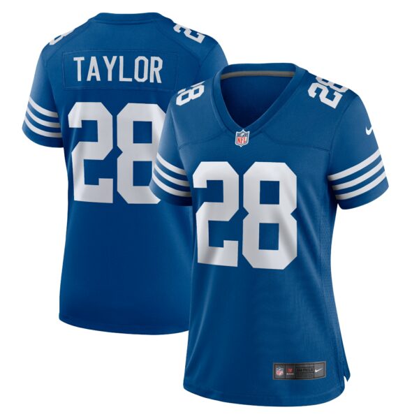 Women’s Indianapolis Colts Jonathan Taylor Nike Royal Alternate Game Jersey