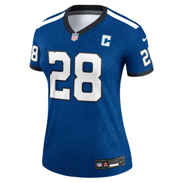 Women’s Indianapolis Colts Jonathan Taylor Nike Royal Alternate Legend Jersey