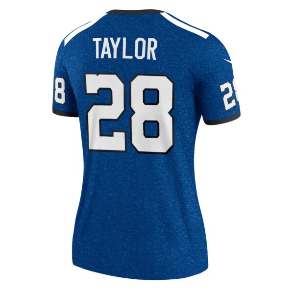 Women’s Indianapolis Colts Jonathan Taylor Nike Royal Alternate Legend Jersey