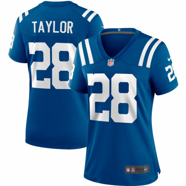 Women’s Indianapolis Colts Jonathan Taylor Nike Royal Player Game Jersey