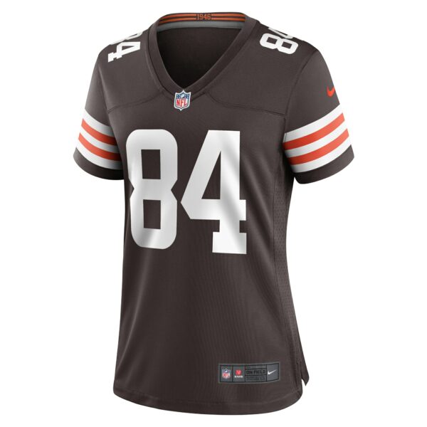 Women’s Cleveland Browns Jordan Akins Nike Brown Game Player Jersey