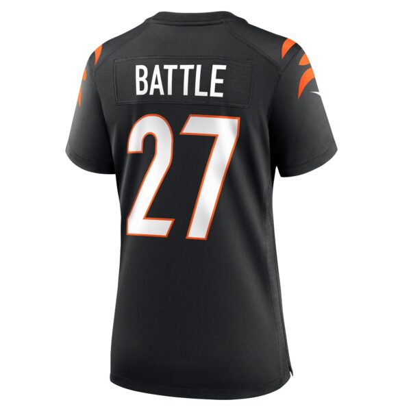 Women’s Cincinnati Bengals Jordan Battle Nike Black Team Game Jersey