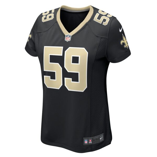 Women’s New Orleans Saints Jordan Jackson Nike Black Game Player Jersey