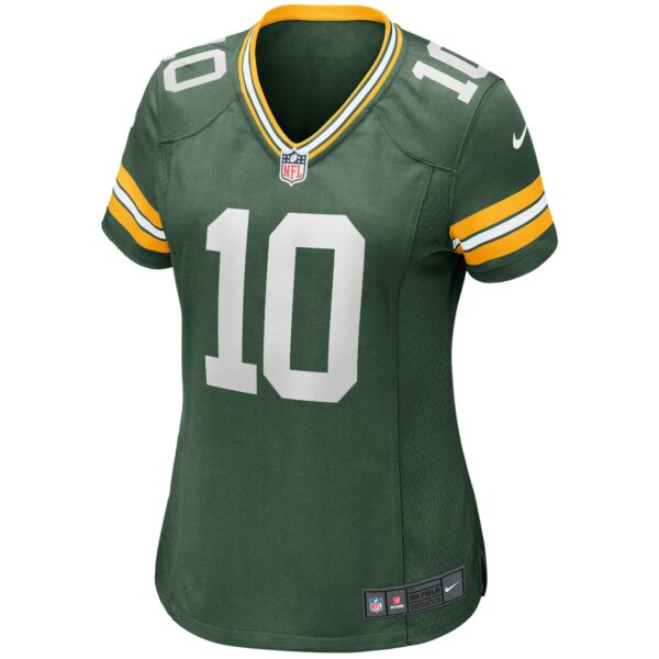 Women’s Green Bay Packers Jordan Love Nike Green Game Jersey