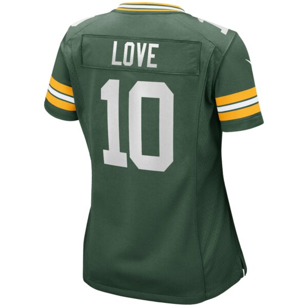 Women’s Green Bay Packers Jordan Love Nike Green Game Jersey