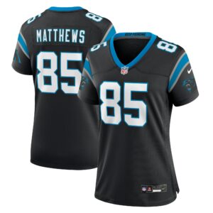 Women's Carolina Panthers Jordan Matthews Nike Black Game Jersey