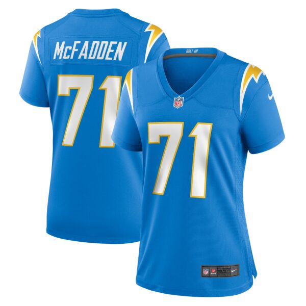 Women’s Los Angeles Chargers Jordan McFadden Nike Powder Blue Team Game Jersey