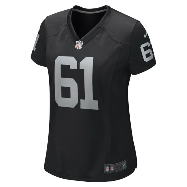 Women’s Las Vegas Raiders Jordan Meredith Nike Black Game Player Jersey