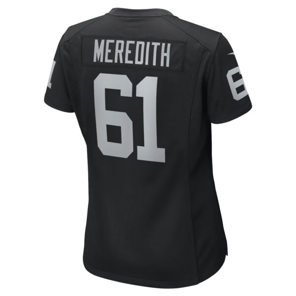 Women’s Las Vegas Raiders Jordan Meredith Nike Black Game Player Jersey