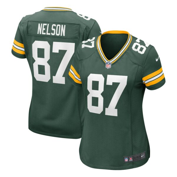 Women’s Green Bay Packers Jordy Nelson Nike Green Retired Game Jersey