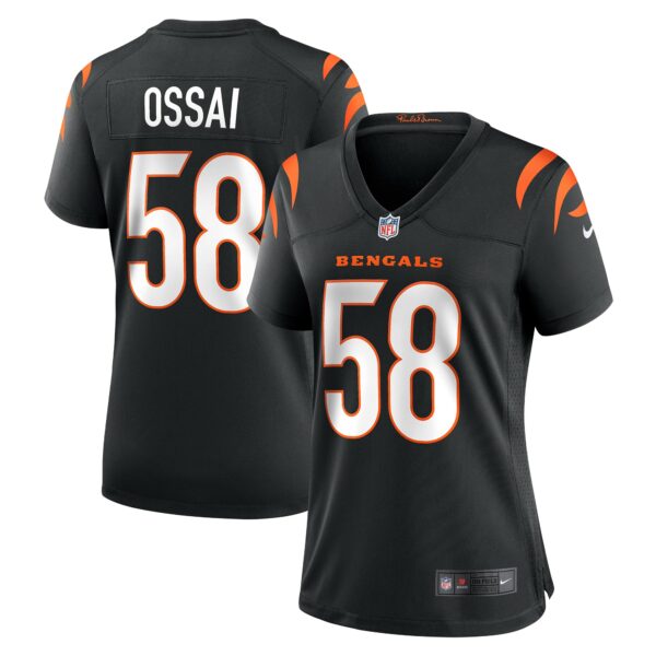 Women’s Cincinnati Bengals Joseph Ossai Nike Black Game Jersey