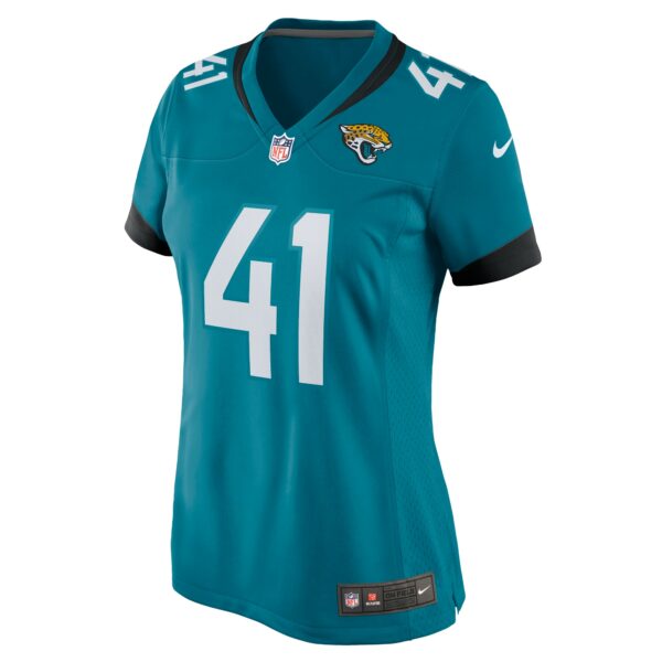 Women’s Jacksonville Jaguars Josh Allen Nike Teal Nike Game Jersey