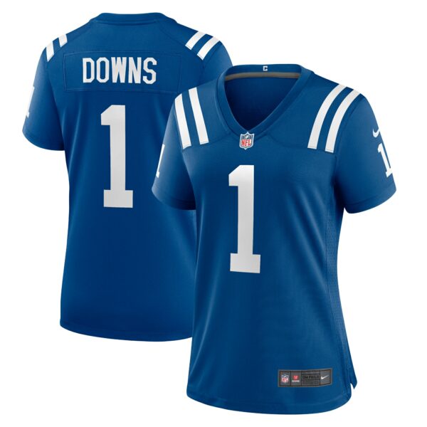 Women’s Indianapolis Colts Josh Downs Nike Royal Team Game Jersey