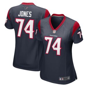 Women's Houston Texans Josh Jones Nike Navy Team Game Jersey