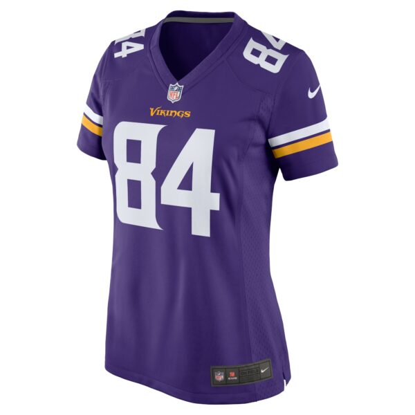 Women’s Minnesota Vikings Josh Oliver Nike Purple Game Player Jersey