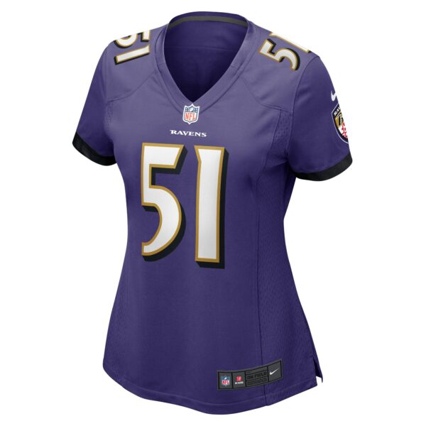 Women’s Baltimore Ravens Josh Ross Nike Purple Game Player Jersey