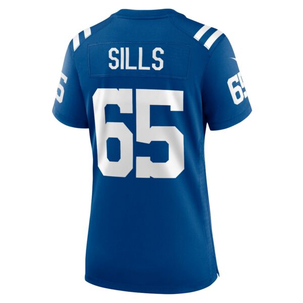 Women’s Indianapolis Colts Josh Sills Nike Royal Team Game Jersey