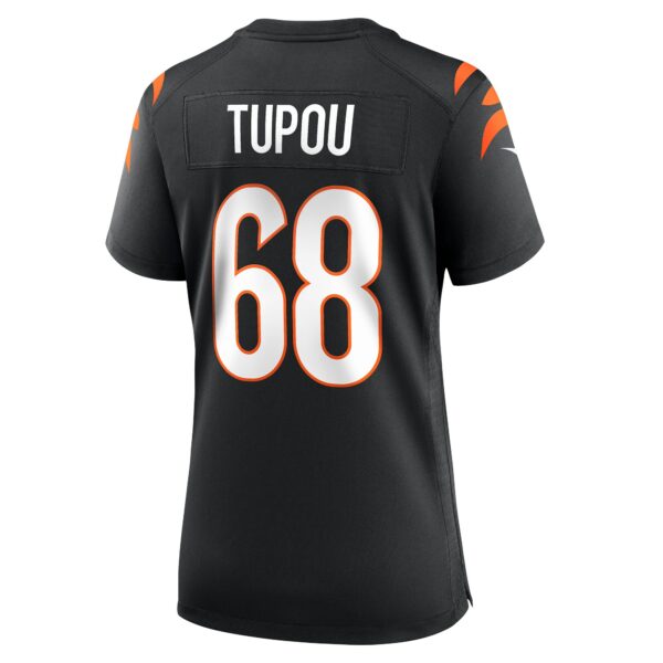 Women’s Cincinnati Bengals Josh Tupou Nike Black Game Player Jersey