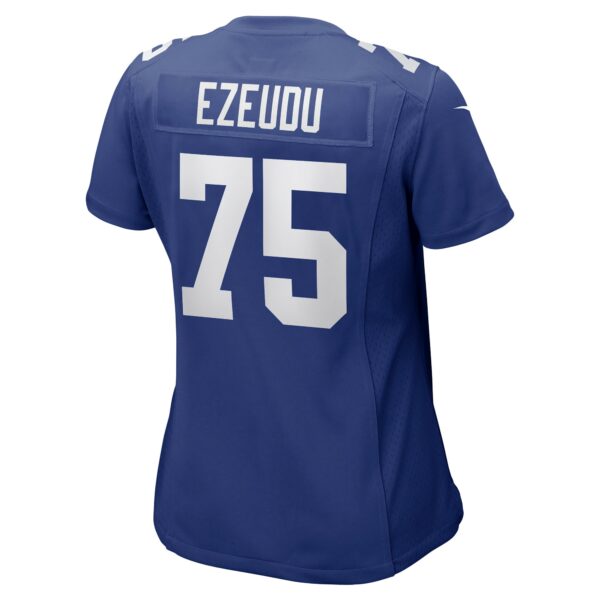 Women’s New York Giants Joshua Ezeudu Nike Royal Game Player Jersey