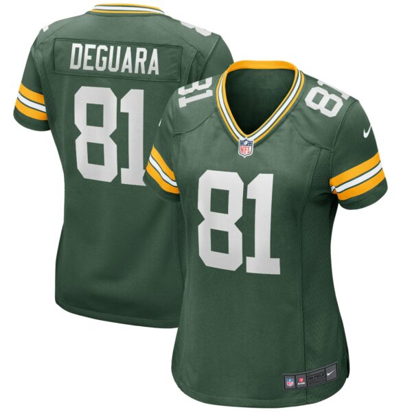 Women’s Green Bay Packers Josiah Deguara Nike Green Game Jersey