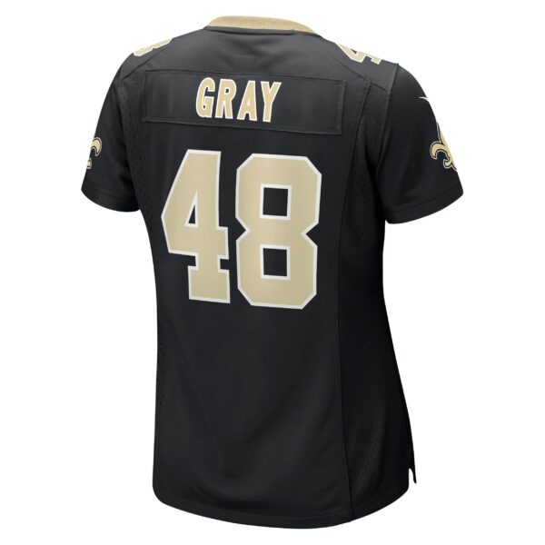 Women’s New Orleans Saints J.T. Gray Nike Black Game Jersey