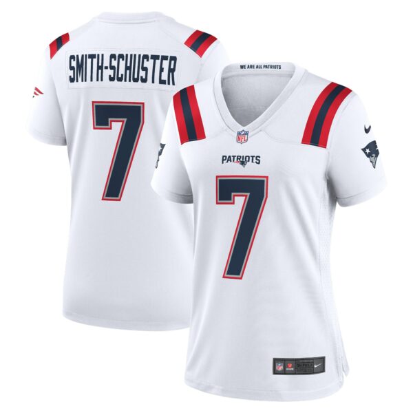 Women’s New England Patriots JuJu Smith-Schuster Nike White Game Player Jersey