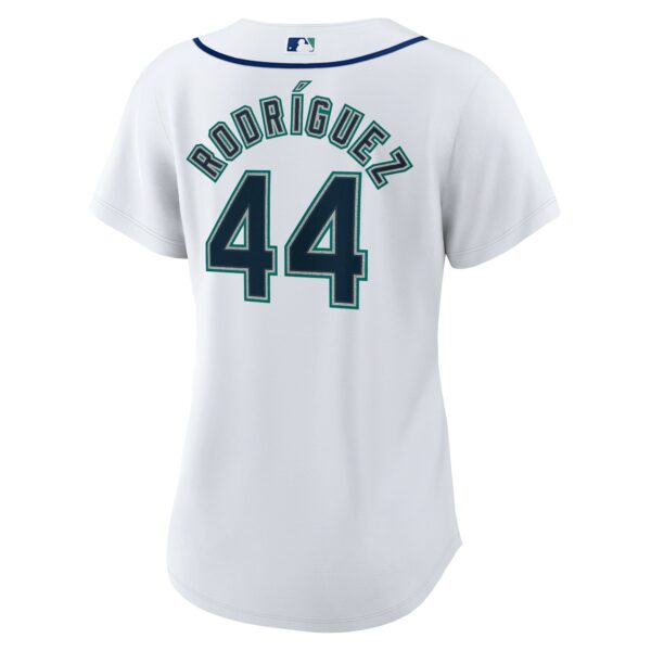 Women’s Seattle Mariners Julio Rodriguez Nike White Home Replica Player Jersey