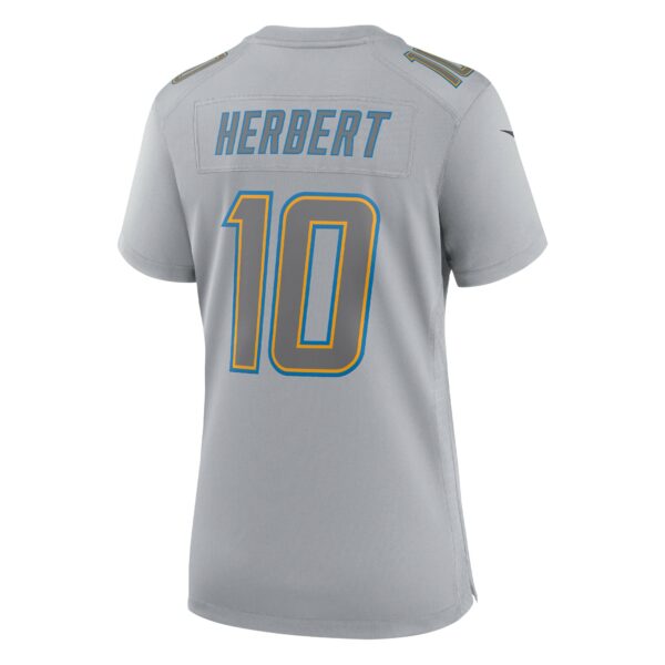 Women’s Los Angeles Chargers Justin Herbert Nike Gray Atmosphere Fashion Game Jersey