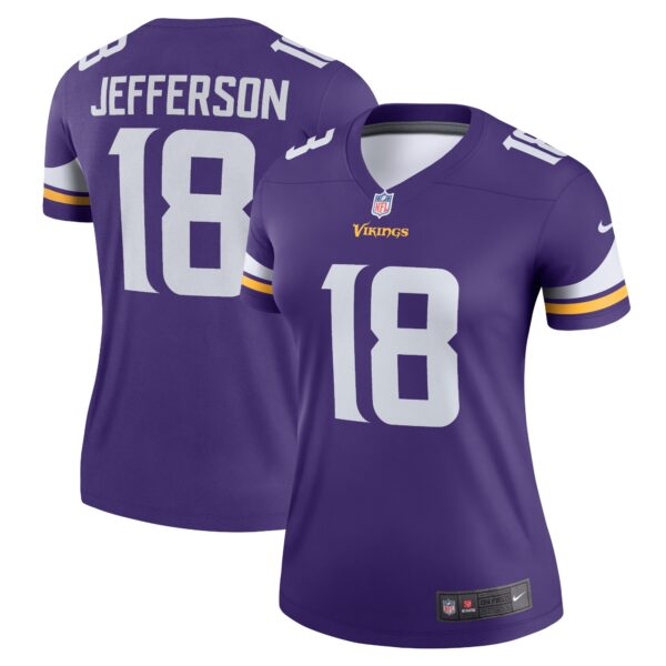 Women’s Minnesota Vikings Justin Jefferson Nike Purple Legend Jersey