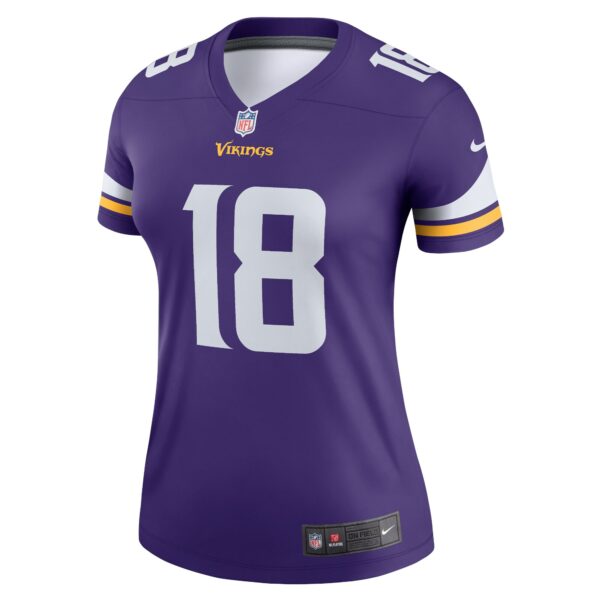 Women’s Minnesota Vikings Justin Jefferson Nike Purple Legend Jersey