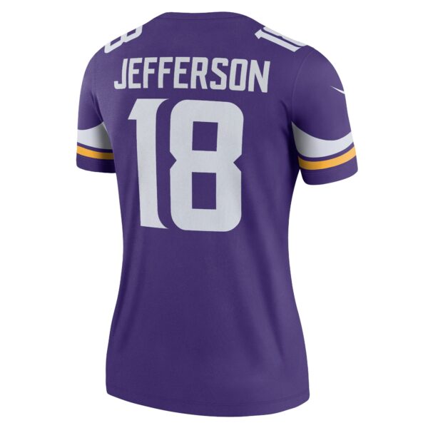 Women’s Minnesota Vikings Justin Jefferson Nike Purple Legend Jersey