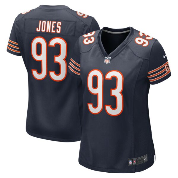 Women’s Chicago Bears Justin Jones Nike Navy Game Player Jersey