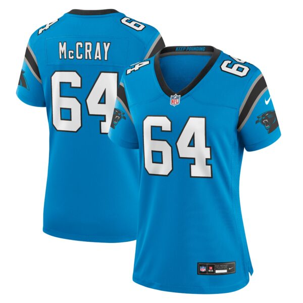 Women’s Carolina Panthers Justin McCray Nike Blue Alternate Game Jersey