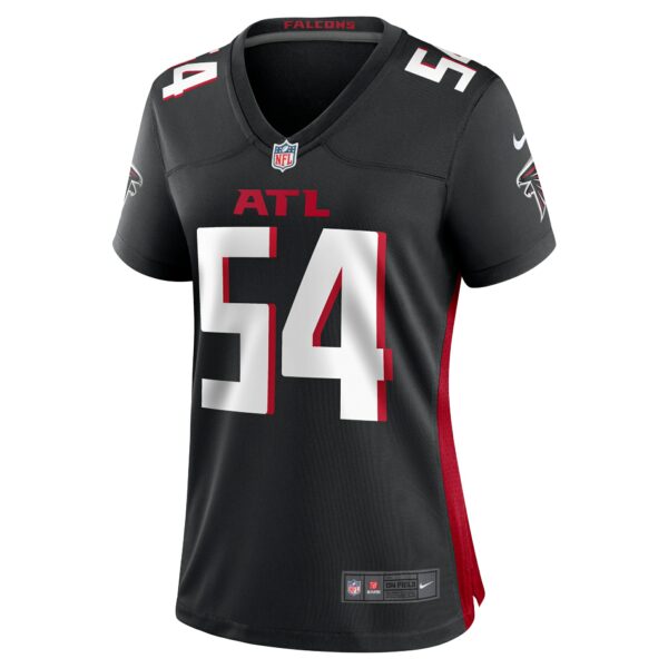 Women’s Atlanta Falcons Justin Shaffer Nike Black Game Jersey