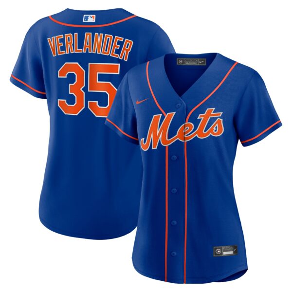 Women’s New York Mets Justin Verlander Nike Royal Alternate Replica Player Jersey