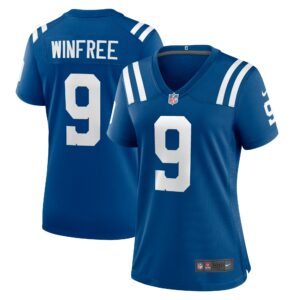 Women's Indianapolis Colts Juwann Winfree Nike Royal Team Game Jersey