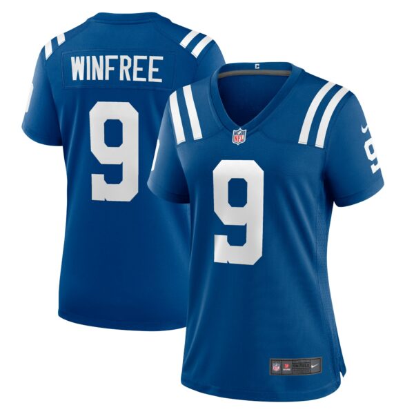 Women’s Indianapolis Colts Juwann Winfree Nike Royal Team Game Jersey