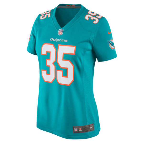 Women’s Miami Dolphins Ka’Dar Hollman Nike Aqua Home Game Player Jersey